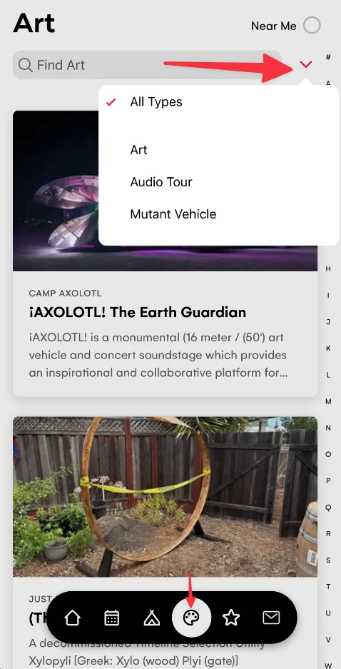 Audio tour