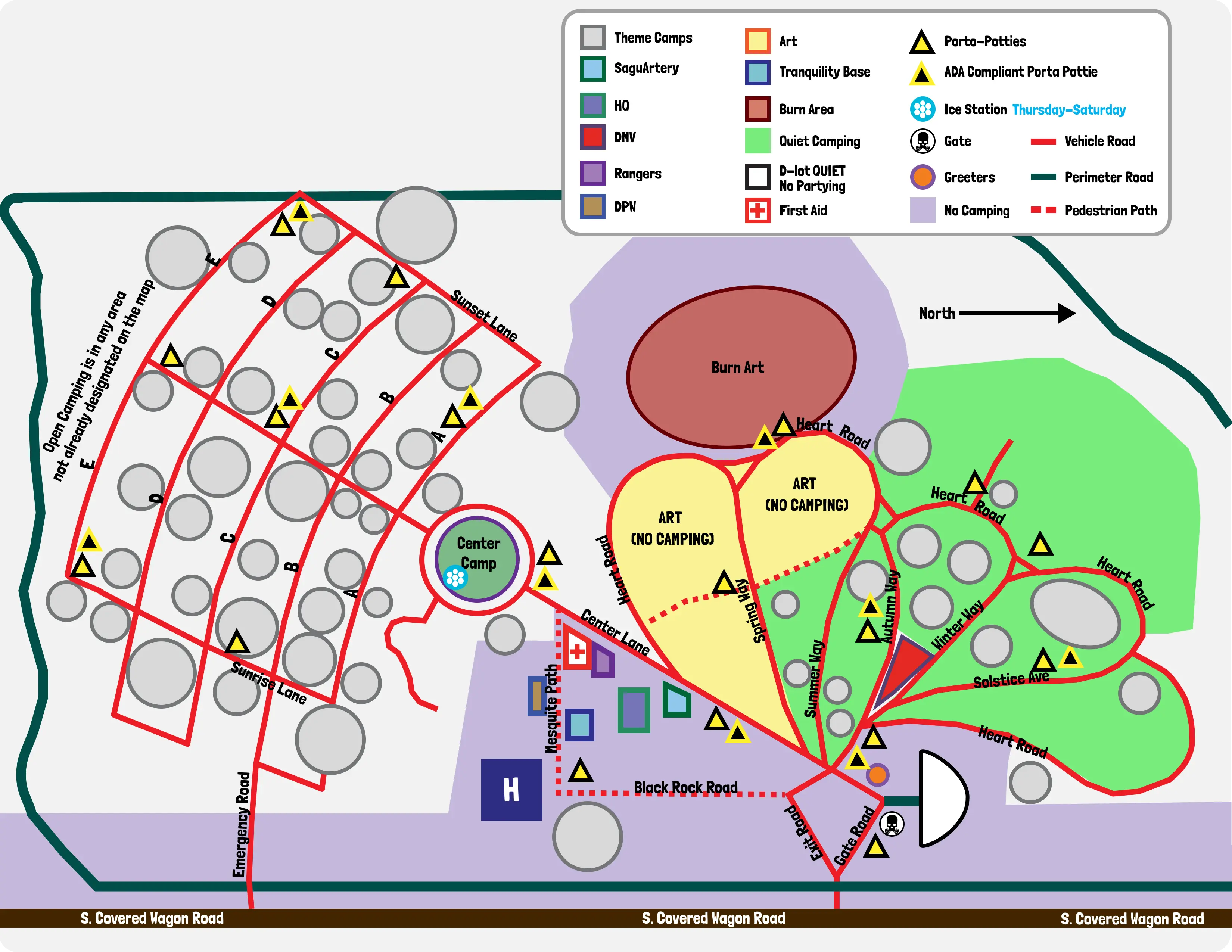 Saguaro Man Map